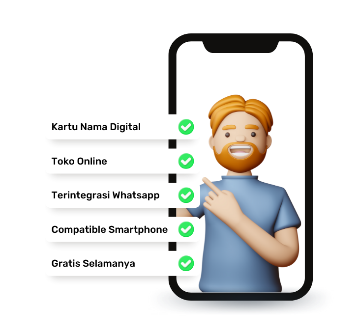 Buat Toko Online Whatsapp & Kartu Nama Virtualmu