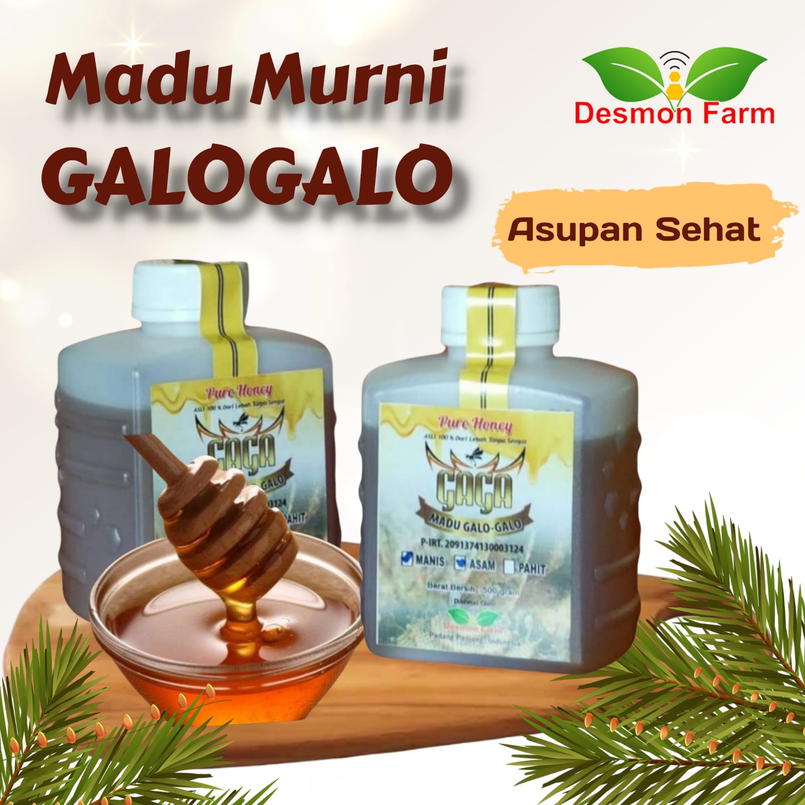 Madu Murni Galo-Galo 500g